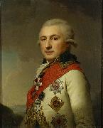 unknow artist Portrait of Admiral Osip Mikhailovich de Ribas (Jose de Ribas) France oil painting artist